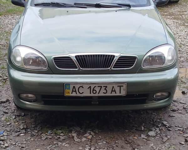 Дэу Ланос 2008 в Дубно на Automoto.ua Зеленый Дэу Ланос, объемом двигателя 1.5 л и пробегом 302 тыс. км за 1700 $, фото 1 на Automoto.ua