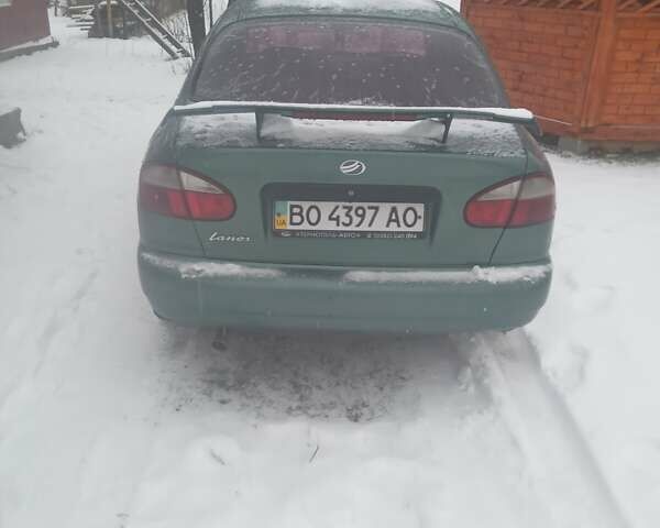 Зеленый Дэу Ланос, объемом двигателя 1.39 л и пробегом 160 тыс. км за 2200 $, фото 1 на Automoto.ua