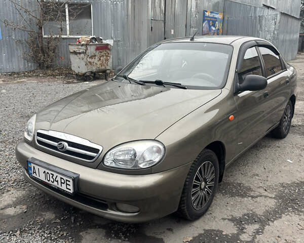 Зеленый Дэу Ланос, объемом двигателя 1.5 л и пробегом 179 тыс. км за 2750 $, фото 1 на Automoto.ua