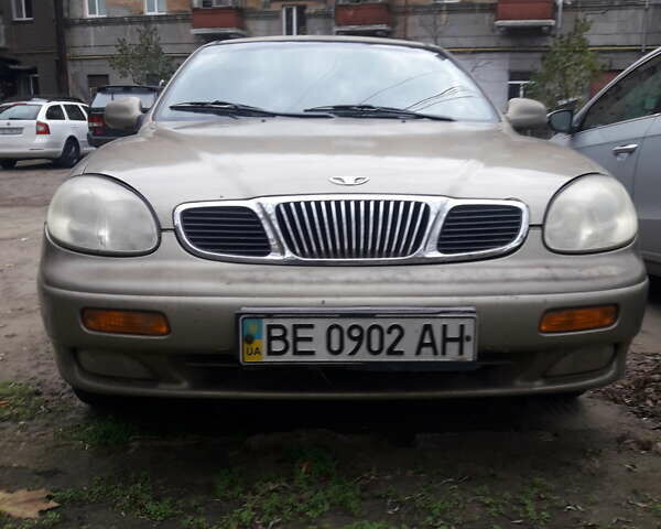 Бежевий Деу Леганза, об'ємом двигуна 2 л та пробігом 148 тис. км за 3000 $, фото 1 на Automoto.ua