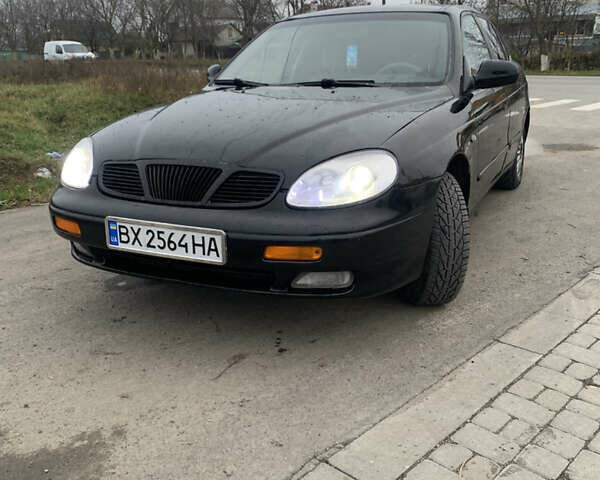 Черный Дэу Леганза, объемом двигателя 2 л и пробегом 469 тыс. км за 2500 $, фото 1 на Automoto.ua