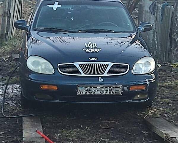Синій Деу Леганза, об'ємом двигуна 2 л та пробігом 100 тис. км за 2200 $, фото 1 на Automoto.ua