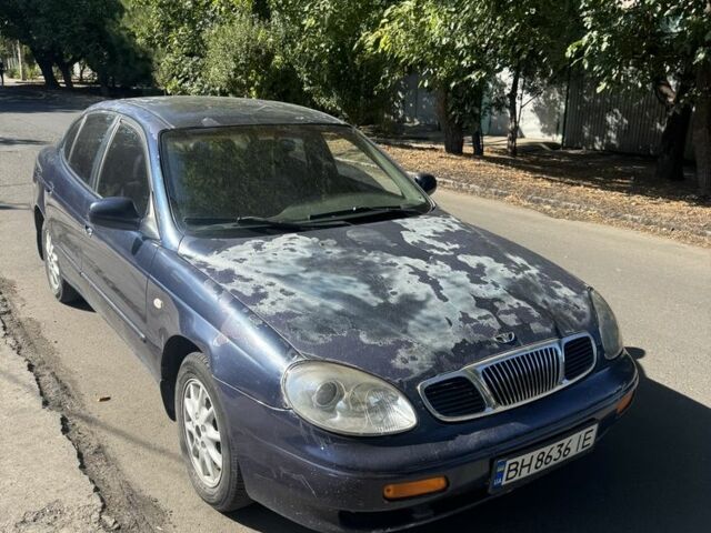 Синий Дэу Леганза, объемом двигателя 2 л и пробегом 230 тыс. км за 1200 $, фото 1 на Automoto.ua