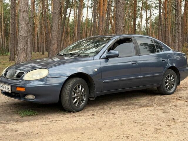 Синий Дэу Леганза, объемом двигателя 2 л и пробегом 320 тыс. км за 2200 $, фото 1 на Automoto.ua