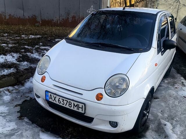 Белый Дэу Матиз, объемом двигателя 0.8 л и пробегом 139 тыс. км за 2800 $, фото 1 на Automoto.ua