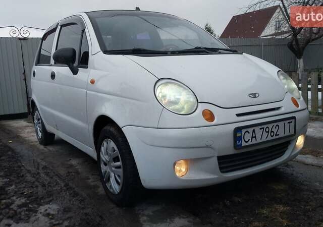 Білий Деу Матіз, об'ємом двигуна 0.8 л та пробігом 90 тис. км за 2250 $, фото 1 на Automoto.ua