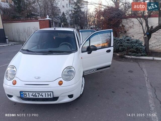 Білий Деу Матіз, об'ємом двигуна 0.8 л та пробігом 84 тис. км за 2800 $, фото 1 на Automoto.ua