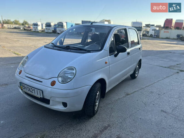 Белый Дэу Матиз, объемом двигателя 0.8 л и пробегом 140 тыс. км за 1550 $, фото 1 на Automoto.ua