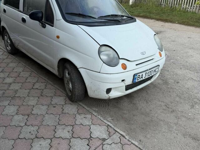 Белый Дэу Матиз, объемом двигателя 0 л и пробегом 124 тыс. км за 1205 $, фото 1 на Automoto.ua