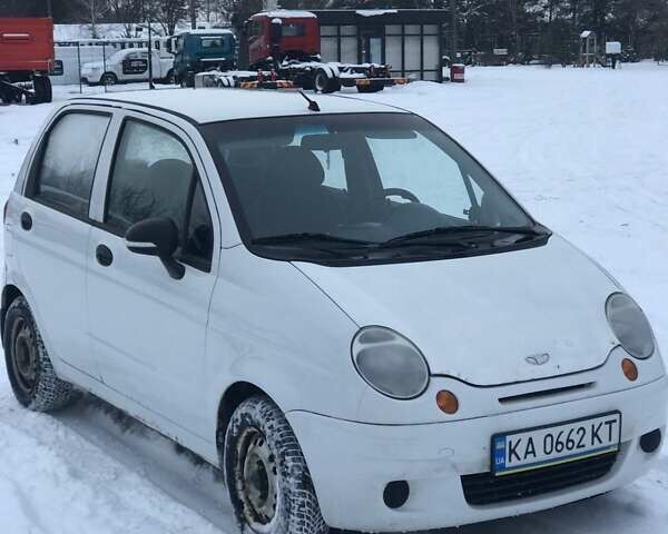 Белый Дэу Матиз, объемом двигателя 0.8 л и пробегом 115 тыс. км за 2300 $, фото 1 на Automoto.ua