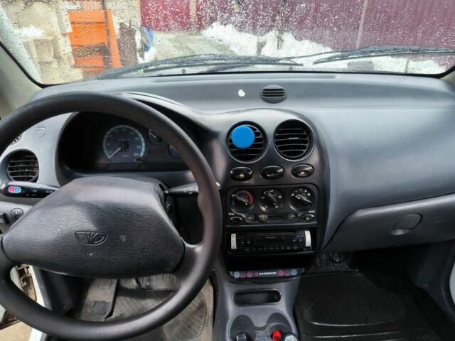 Белый Дэу Матиз, объемом двигателя 0.8 л и пробегом 109 тыс. км за 1500 $, фото 1 на Automoto.ua