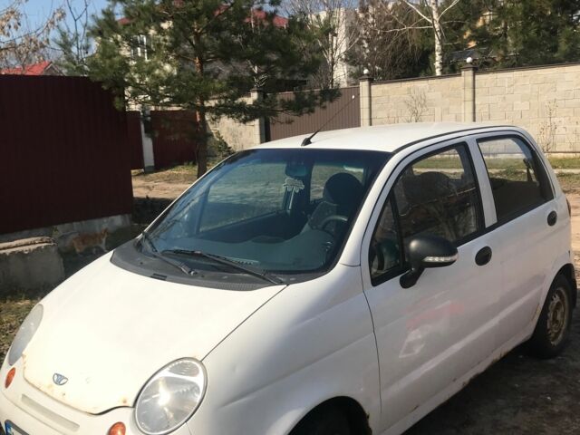 Білий Деу Матіз, об'ємом двигуна 0.8 л та пробігом 115 тис. км за 2300 $, фото 1 на Automoto.ua