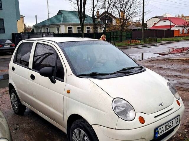 Белый Дэу Матиз, объемом двигателя 0.8 л и пробегом 191 тыс. км за 2800 $, фото 1 на Automoto.ua