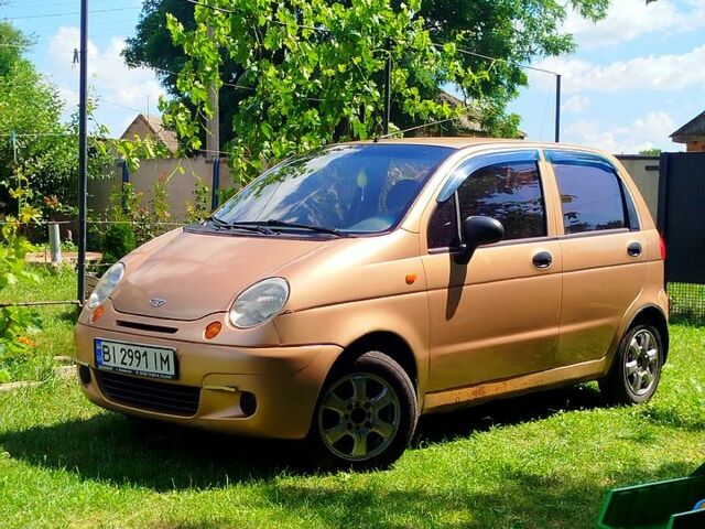 Бежевий Деу Матіз, об'ємом двигуна 0.8 л та пробігом 195 тис. км за 1900 $, фото 1 на Automoto.ua
