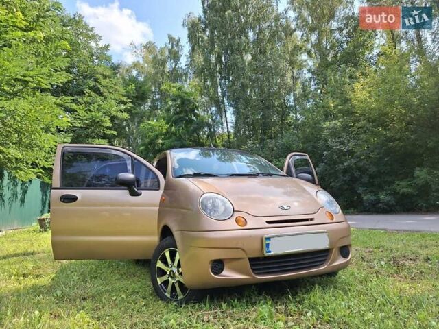 Бежевий Деу Матіз, об'ємом двигуна 0.8 л та пробігом 158 тис. км за 2000 $, фото 1 на Automoto.ua
