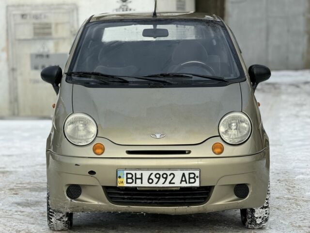 Бежевый Дэу Матиз, объемом двигателя 0.8 л и пробегом 161 тыс. км за 1350 $, фото 1 на Automoto.ua