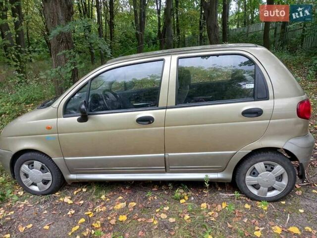 Бежевий Деу Матіз, об'ємом двигуна 1 л та пробігом 39 тис. км за 3200 $, фото 1 на Automoto.ua