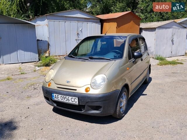 Бежевий Деу Матіз, об'ємом двигуна 0.8 л та пробігом 170 тис. км за 2000 $, фото 1 на Automoto.ua