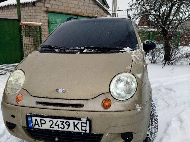 Бежевый Дэу Матиз, объемом двигателя 8 л и пробегом 140 тыс. км за 2200 $, фото 1 на Automoto.ua