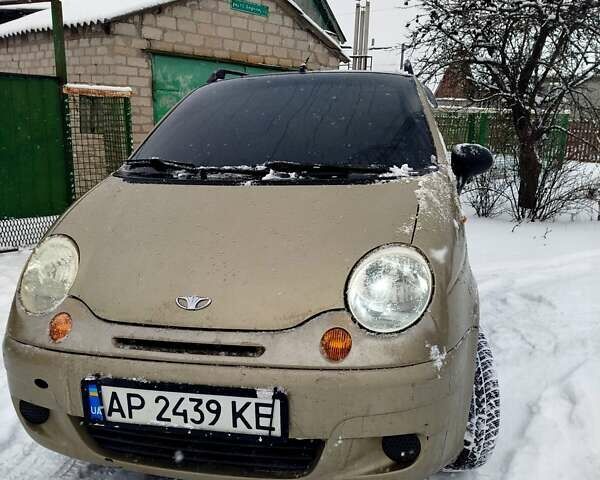 Бежевий Деу Матіз, об'ємом двигуна 0.8 л та пробігом 140 тис. км за 2200 $, фото 1 на Automoto.ua