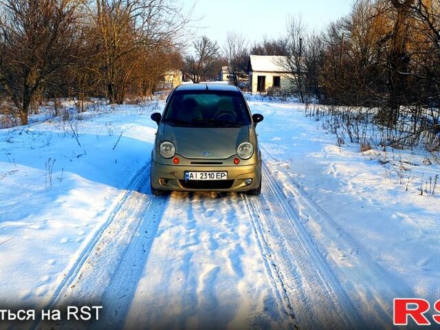 Бежевый Дэу Матиз, объемом двигателя 0.8 л и пробегом 1610 тыс. км за 900 $, фото 1 на Automoto.ua