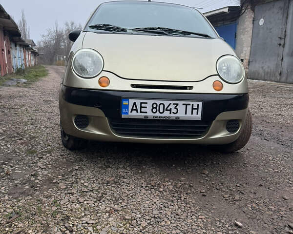 Бежевый Дэу Матиз, объемом двигателя 0.8 л и пробегом 210 тыс. км за 2550 $, фото 1 на Automoto.ua