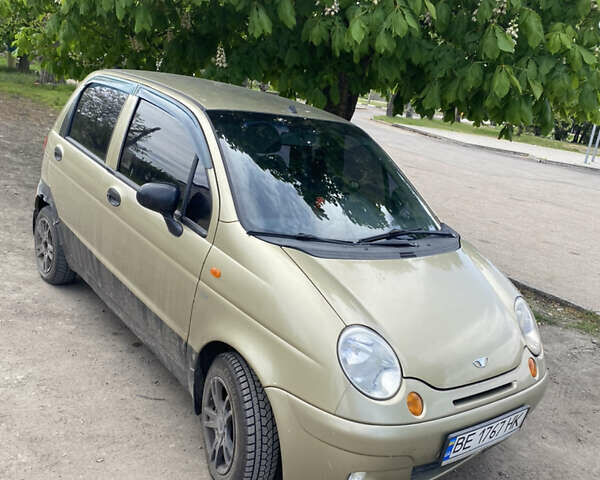 Бежевый Дэу Матиз, объемом двигателя 0.8 л и пробегом 163 тыс. км за 1399 $, фото 1 на Automoto.ua