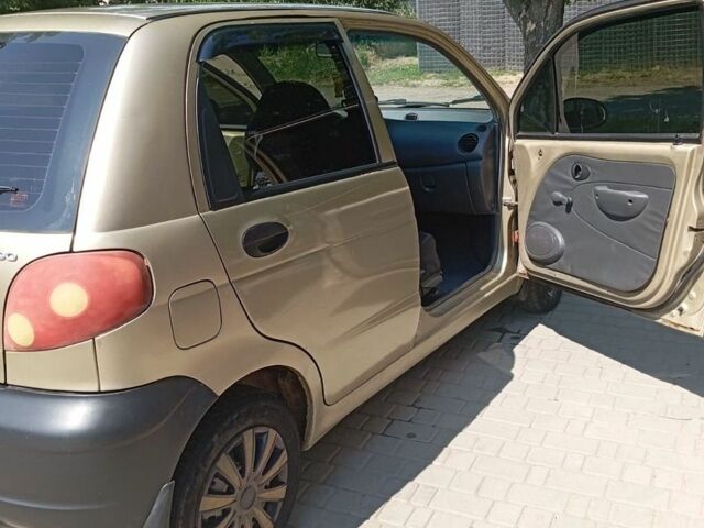 Бежевий Деу Матіз, об'ємом двигуна 0.8 л та пробігом 156 тис. км за 1900 $, фото 1 на Automoto.ua