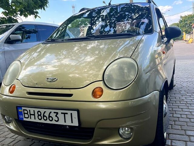 Бежевий Деу Матіз, об'ємом двигуна 0.8 л та пробігом 163 тис. км за 2400 $, фото 1 на Automoto.ua