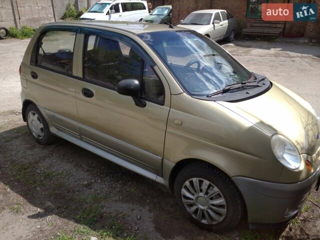 Бежевий Деу Матіз, об'ємом двигуна 1 л та пробігом 107 тис. км за 2500 $, фото 1 на Automoto.ua