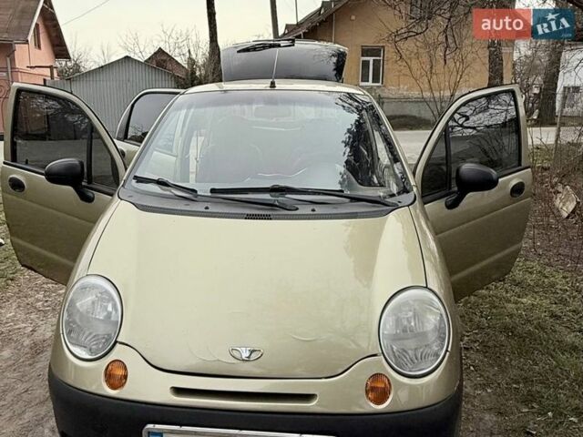Бежевий Деу Матіз, об'ємом двигуна 0.8 л та пробігом 139 тис. км за 1600 $, фото 1 на Automoto.ua