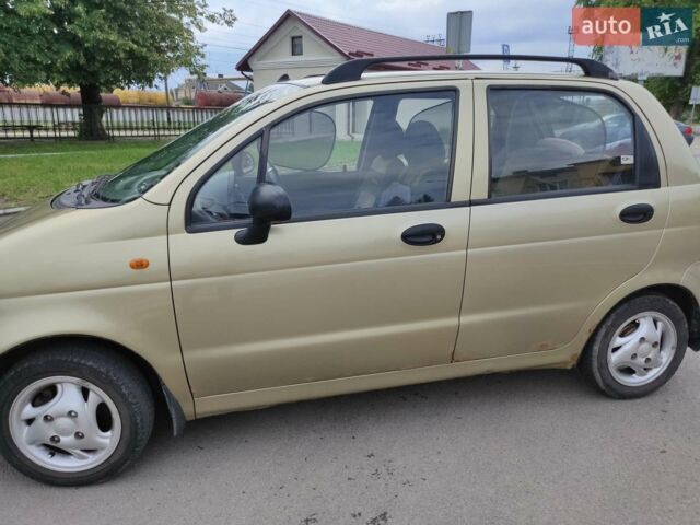 Бежевий Деу Матіз, об'ємом двигуна 0.8 л та пробігом 154 тис. км за 1900 $, фото 1 на Automoto.ua