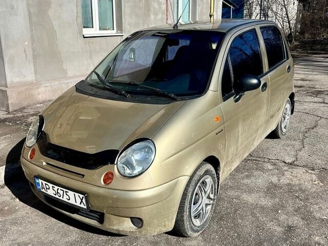 Бежевый Дэу Матиз, объемом двигателя 0.8 л и пробегом 169 тыс. км за 1300 $, фото 1 на Automoto.ua