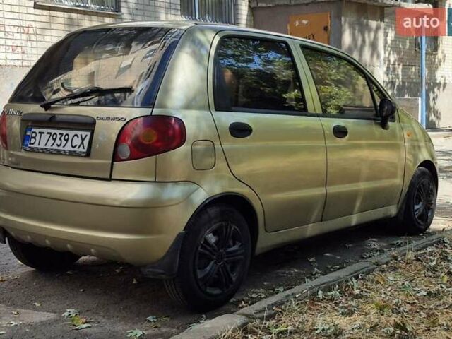 Бежевий Деу Матіз, об'ємом двигуна 0.8 л та пробігом 131 тис. км за 3200 $, фото 1 на Automoto.ua