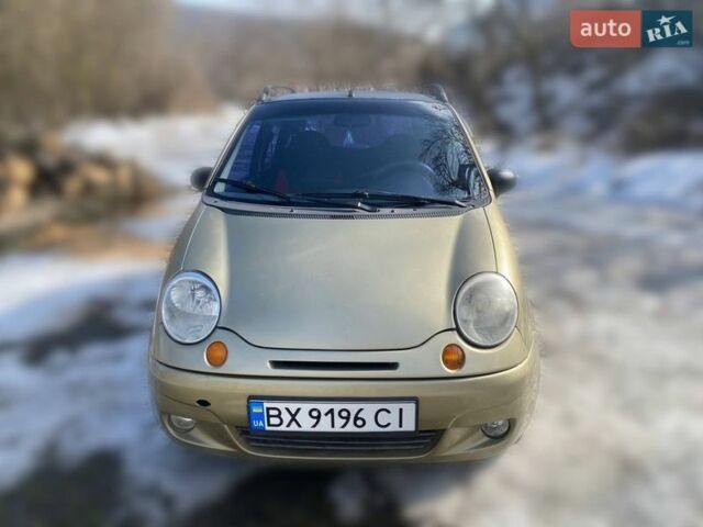 Бежевий Деу Матіз, об'ємом двигуна 0.8 л та пробігом 139 тис. км за 2200 $, фото 1 на Automoto.ua