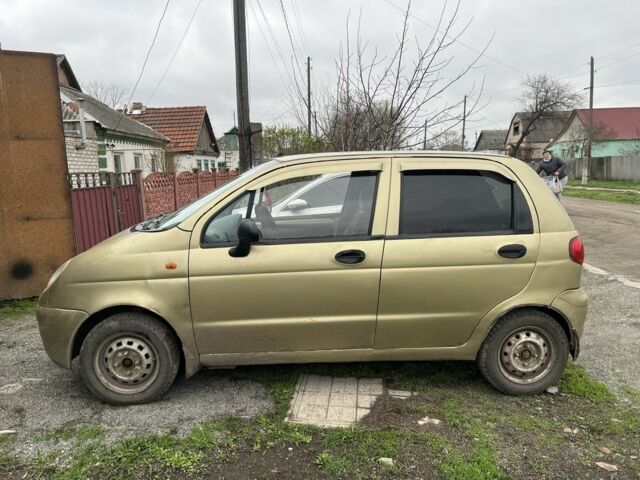 Бежевий Деу Матіз, об'ємом двигуна 0.8 л та пробігом 100 тис. км за 1300 $, фото 1 на Automoto.ua