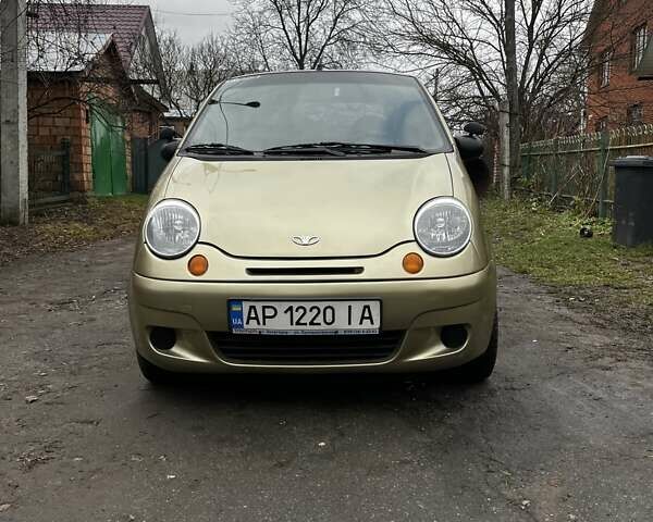 Бежевый Дэу Матиз, объемом двигателя 0.8 л и пробегом 115 тыс. км за 2600 $, фото 1 на Automoto.ua