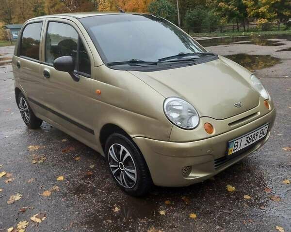 Бежевий Деу Матіз, об'ємом двигуна 0.8 л та пробігом 94 тис. км за 2990 $, фото 1 на Automoto.ua