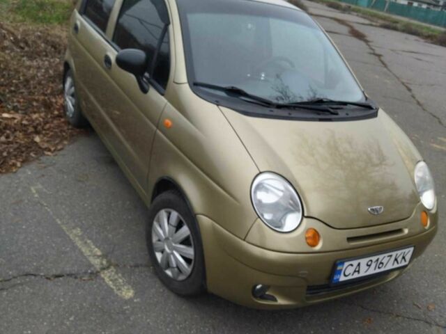 Бежевый Дэу Матиз, объемом двигателя 0.8 л и пробегом 118 тыс. км за 3400 $, фото 1 на Automoto.ua