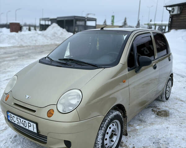 Бежевый Дэу Матиз, объемом двигателя 0.8 л и пробегом 146 тыс. км за 1800 $, фото 1 на Automoto.ua