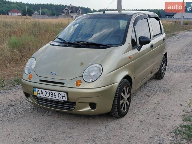Бежевий Деу Матіз, об'ємом двигуна 0.8 л та пробігом 97 тис. км за 1500 $, фото 1 на Automoto.ua