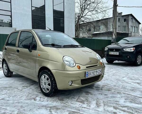 Бежевый Дэу Матиз, объемом двигателя 0.8 л и пробегом 74 тыс. км за 2650 $, фото 1 на Automoto.ua