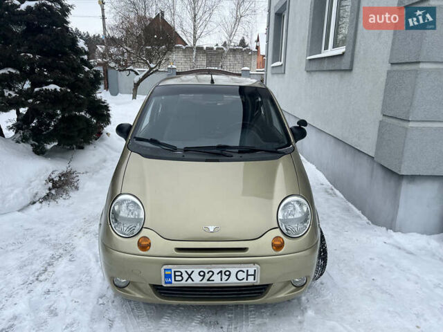 Бежевый Дэу Матиз, объемом двигателя 0.8 л и пробегом 74 тыс. км за 2700 $, фото 1 на Automoto.ua