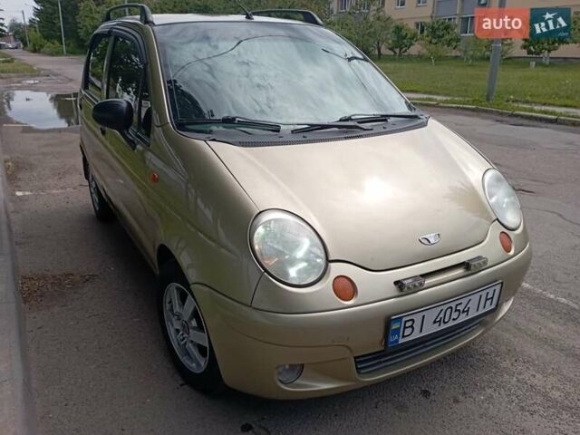 Бежевий Деу Матіз, об'ємом двигуна 0.8 л та пробігом 158 тис. км за 2899 $, фото 1 на Automoto.ua
