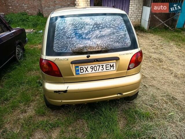 Бежевый Дэу Матиз, объемом двигателя 0.8 л и пробегом 120 тыс. км за 1500 $, фото 1 на Automoto.ua