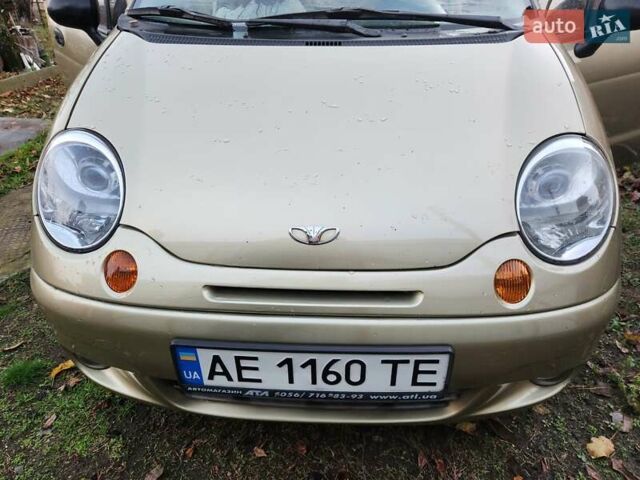 Бежевий Деу Матіз, об'ємом двигуна 0.8 л та пробігом 159 тис. км за 2800 $, фото 1 на Automoto.ua