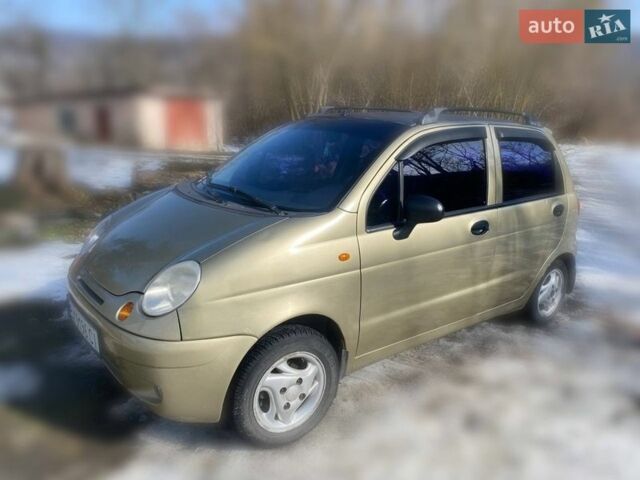 Бежевий Деу Матіз, об'ємом двигуна 0.8 л та пробігом 139 тис. км за 2200 $, фото 1 на Automoto.ua