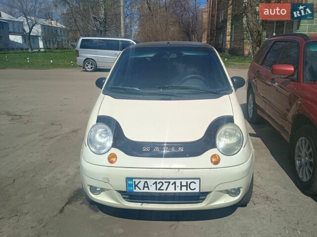 Бежевий Деу Матіз, об'ємом двигуна 0.8 л та пробігом 111 тис. км за 1400 $, фото 1 на Automoto.ua