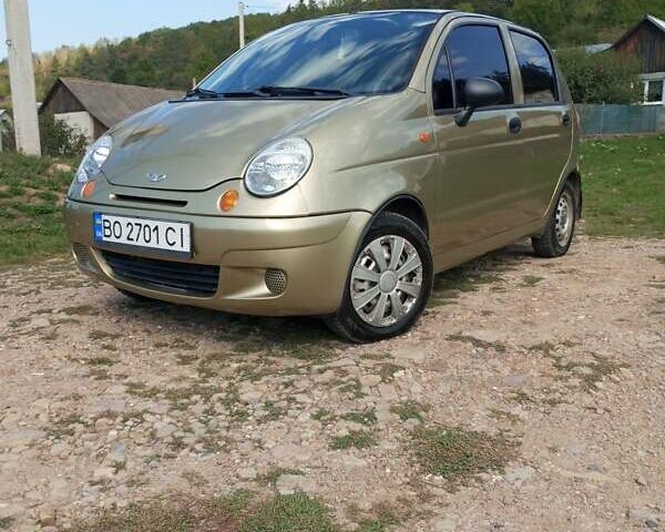 Бежевий Деу Матіз, об'ємом двигуна 0.8 л та пробігом 57 тис. км за 1950 $, фото 1 на Automoto.ua