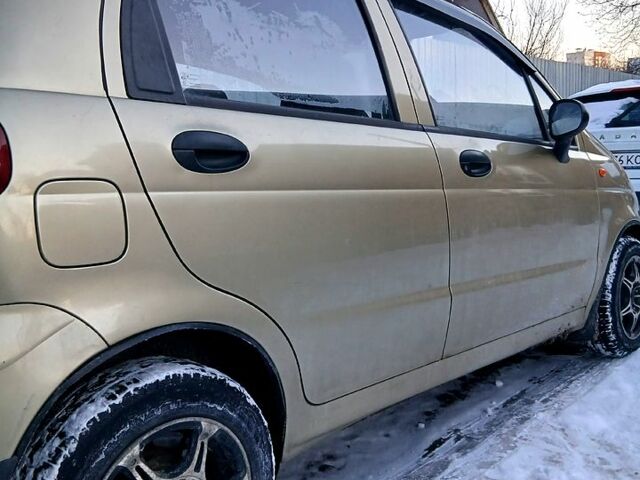 Бежевий Деу Матіз, об'ємом двигуна 0.8 л та пробігом 700 тис. км за 2000 $, фото 1 на Automoto.ua